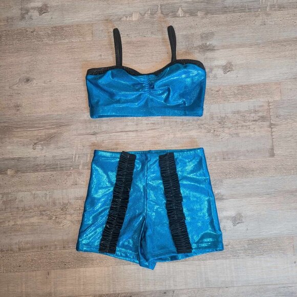 ✨ Custom 2-Piece Dance Costume – Child Medium (8/10) ✨ - Picture 1 of 5